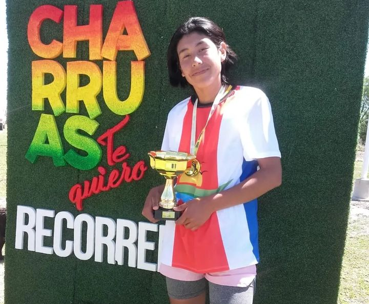 Atletas de Puerto Yeruá participaron de la Maratón en Los Charrúas
