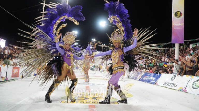 Concordia brilló en su segunda noche de Carnaval: miles de personas colmaron el Corsódromo
