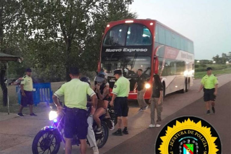 Cayó un concordiense en la Ruta 14 con un cargamento oculto en el colectivo