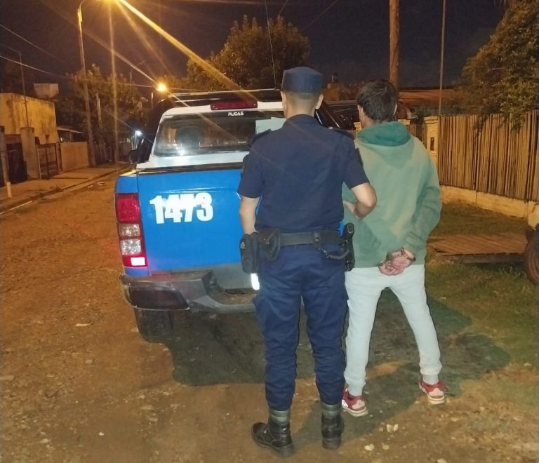 Capturaron en la vía pública a un hombre que estaba prófugo de la Justicia en Concordia