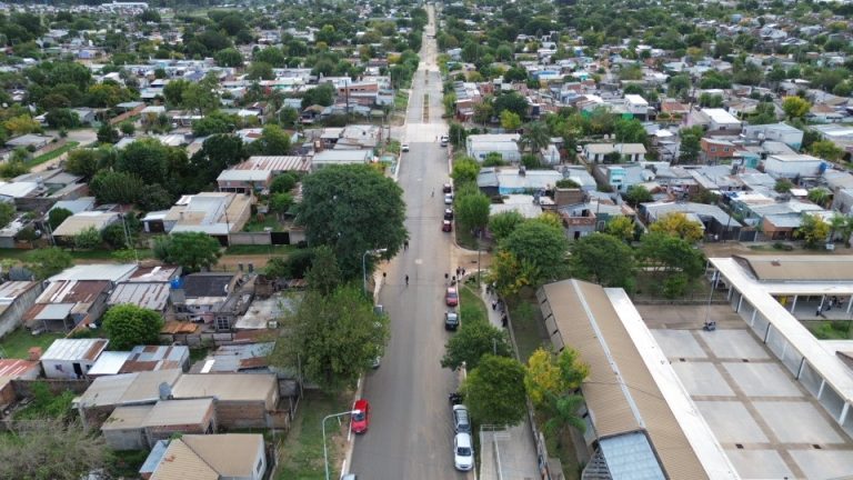 Azcué inauguró una obra clave en Concordia