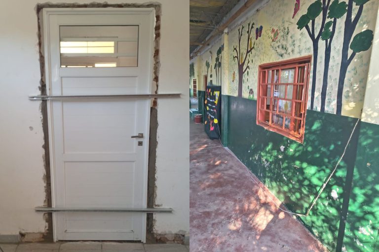Invierten una cifra millonaria para frenar el deterioro y las filtraciones en una escuela de Concordia