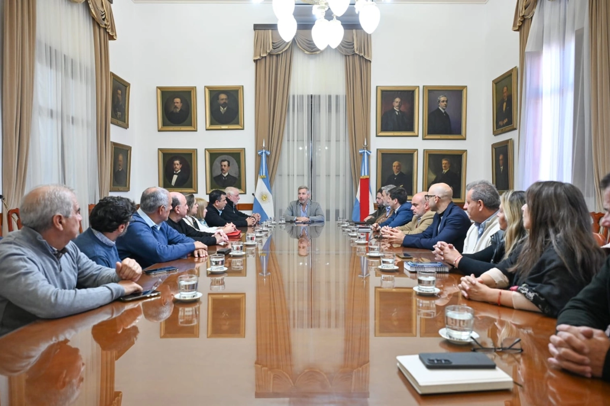 Frigerio envía el proyecto de reforma.