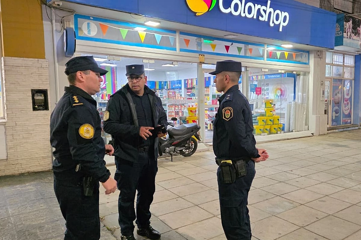 Uno de los allanamientos realizados en la noche de este jueves