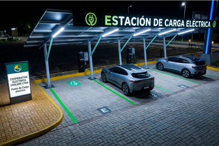 Complejo termal de la región podría tener un estacionamiento solar y estación de carga de vehículos