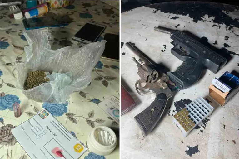 Allanamientos en Concordia: Secuestran armas y marihuana tras investigación por robo