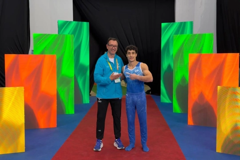 Santiago Mayol hace historia y se clasifica al Mundial de Gimnasia
