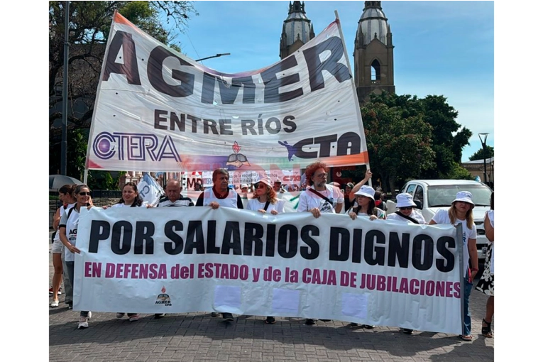 AGMER Desmiente al Gobierno: Salario Docente se Desmorona Frente a la Inflación