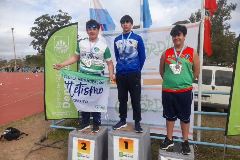 Bautista Simian Brilla en la Copa Nacional de Clubes U16 y Logra el Tercer Puesto en Disco