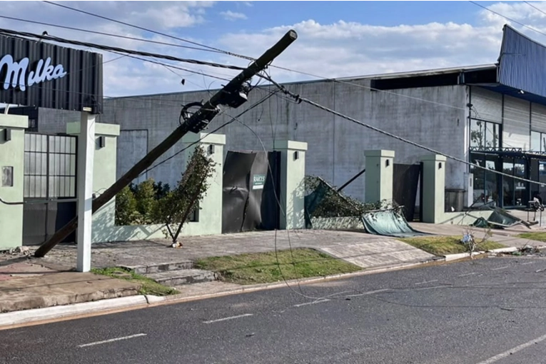 Temporal en Concordia: Enersa detalla daños y avances en la recuperación eléctrica