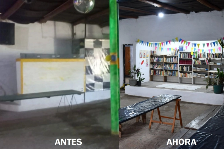 De Boliche a Biblioteca: Transformación de un Espacio Comunitario en Concordia