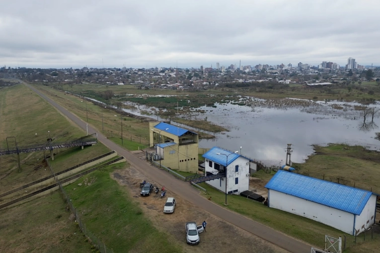 La Defensa Sur de Concordia se prepara ante la creciente del río Uruguay
