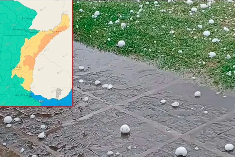 Alerta Naranja en Entre Ríos: Tormentas severas amenazan esta noche
