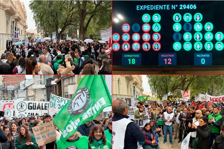 Gremios de Entre Ríos desafían nueva Reforma Previsional con acciones legales