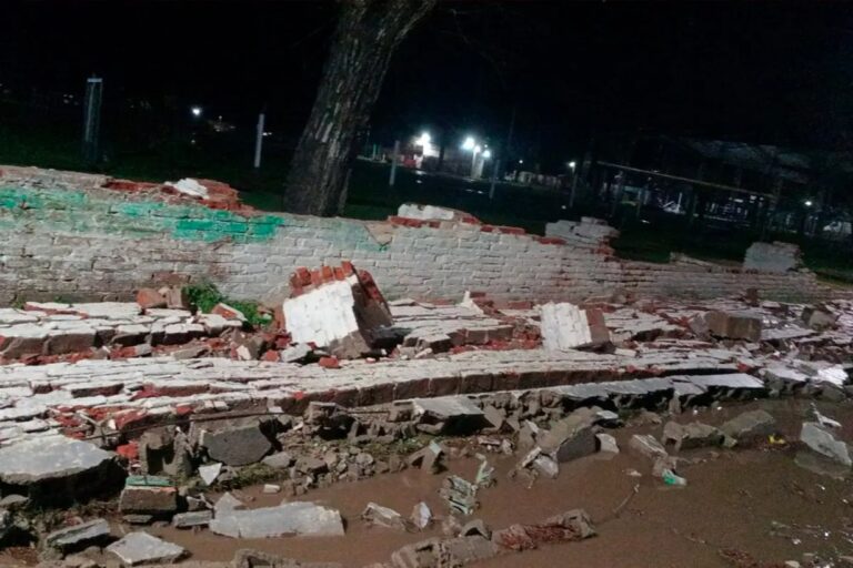 Desastre en Ibicuy: Temporal causa estragos y deja a la población en alerta