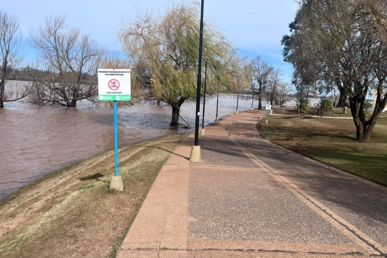 Alertan sobre el nivel del río Uruguay ante la llegada de lluvias