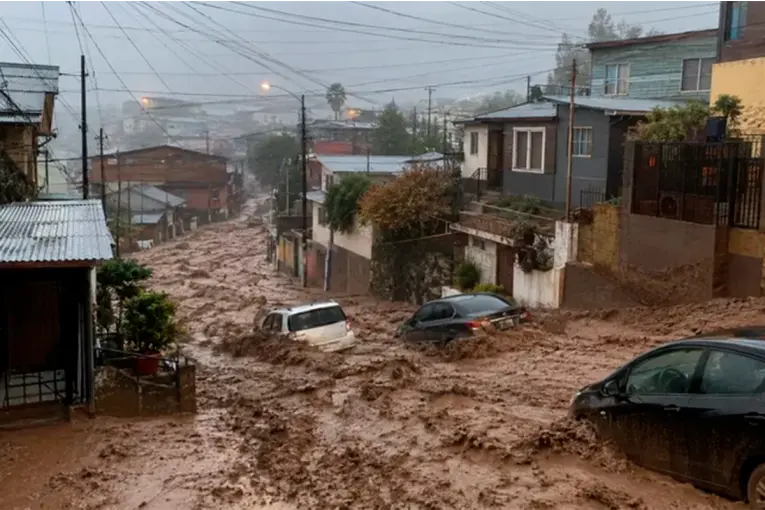 Impactante aluvión en Chile deja un fallecido y miles de damnificados