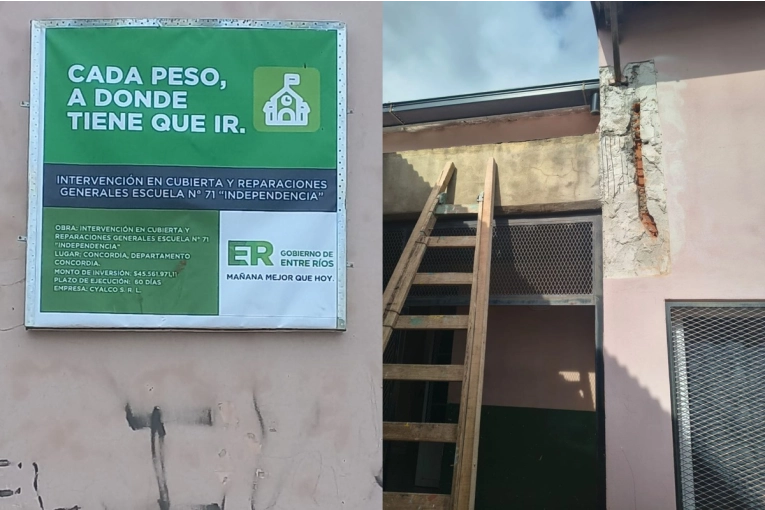 Mejoras en Escuela Concordiense Beneficiarán a Más de 650 Estudiantes
