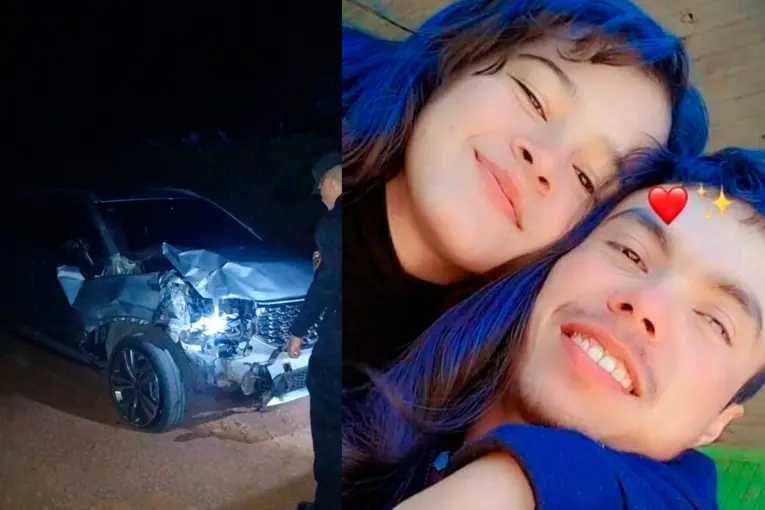 Tragedia en Ruta 14: Jóvenes pierden la vida tras choque con camioneta robada