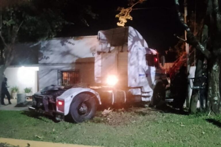 Camionero ebrio a punto de causar una tragedia en Chajarí