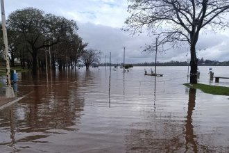 Concordia en Alerta: Calles Cortadas por la Creciente del Río Uruguay