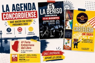 La Agenda Cultural de Concordia: Oportunidades para disfrutar en los próximos días
