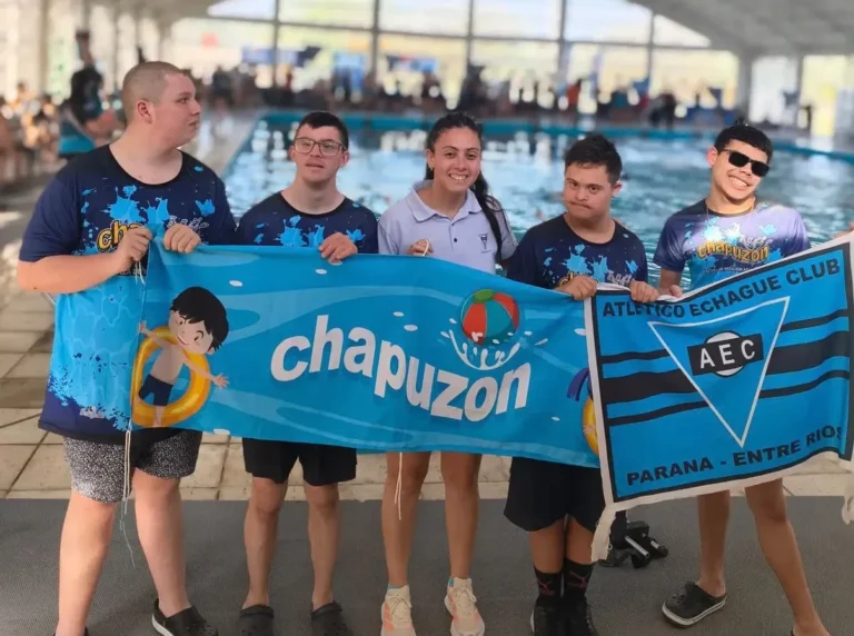 Chapuzón brilla en la Liga Argentina de Natación Paralímpica