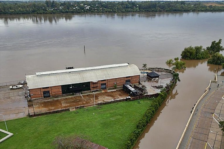 Concordia se suma a la iniciativa binacional para prevenir inundaciones