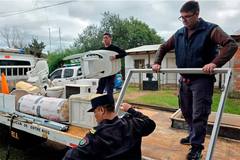 Desmantelan una red de robo en un sanatorio de Concordia: recuperan valiosos electrodomésticos