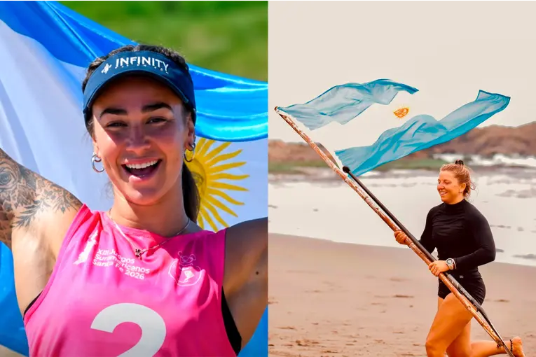 Argentina brilla en Stand Up Paddle: Oro y plata para las paranaenses en los Juegos Suramericanos