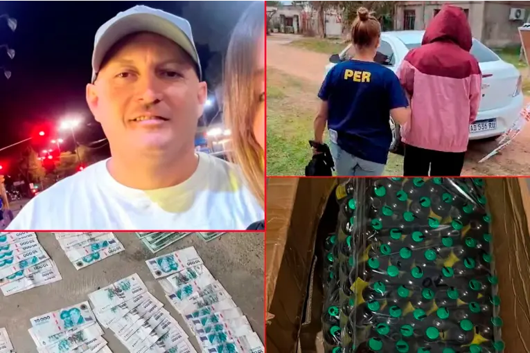 Desmantelan laboratorio clandestino de drogas en San Benito: una joven detenida con conexiones narco