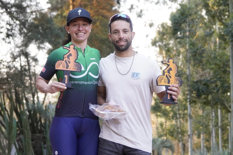 Labriola y Santana se Adjudican la Tercera Fecha del Concordiense de MTB