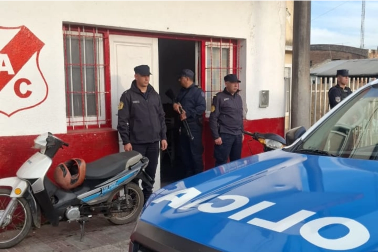 Allanamiento en Club de Fútbol por Hurto en Supermercado