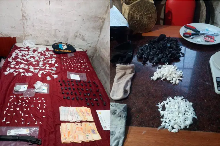 Tres Arrestados y Gran Cantidad de Drogas Incautadas en Concordia