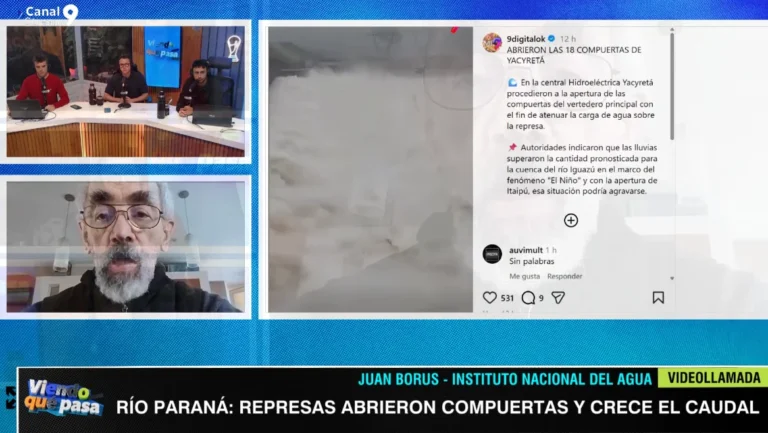 Impacto del fenómeno de El Niño en ríos Paraná y Uruguay: Análisis de expertos Impacto del fenómeno de El Niño en ríos Paraná y Uruguay: Análisis de expertos