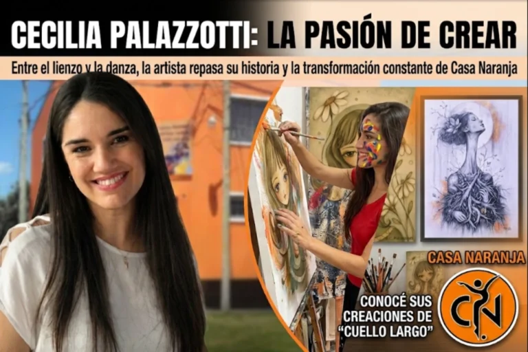Cecilia Palazzotti: La Artista que Transforma el Arte en Concordia