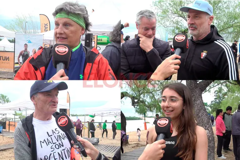 Nadadores de diversas provincias se enfrentan al desafío de la Travesía del Paraná Nadadores de diversas provincias se enfrentan al desafío de la Travesía del Paraná