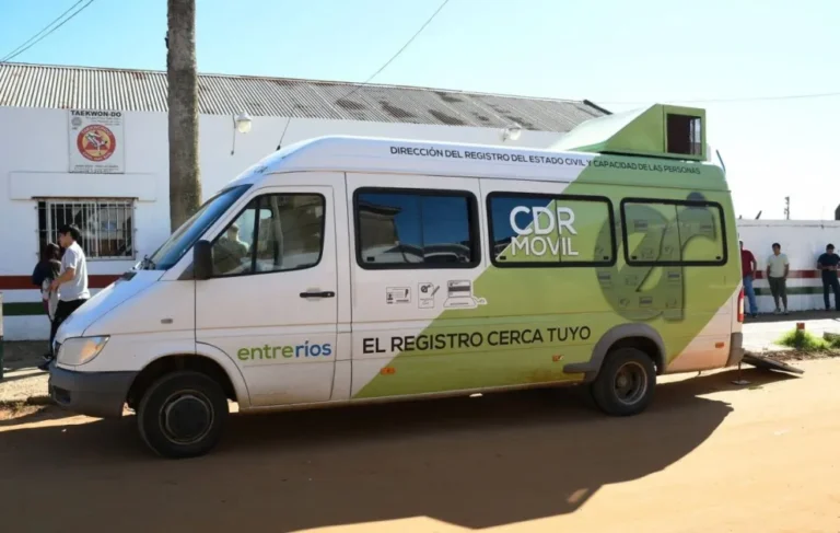 El Registro Civil Móvil: Atención Gratuita en Barrios de Concordia El Registro Civil Móvil: Atención Gratuita en Barrios de Concordia